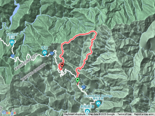 戒茂斯上嘉明湖