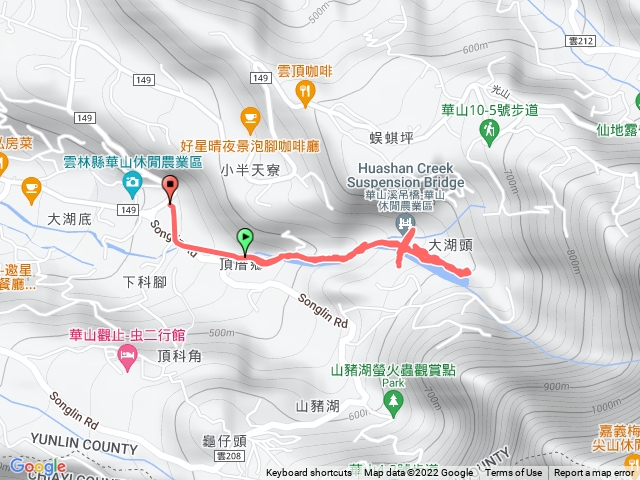華山小天梯步道