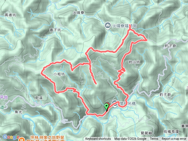 闊瀨秘境O繞(小粗坑山、楣子寮尖山、枋山坑山及枋山坑崙）預覽圖