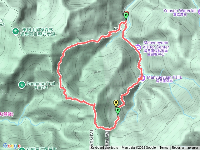 東滿步道-拉卡山順時針環走