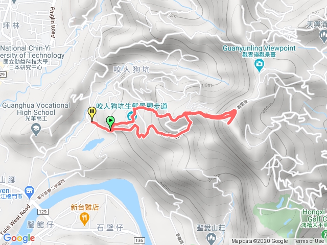 咬人坑步道-三汀山