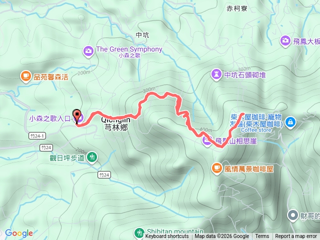 中坑山祕徑預覽圖