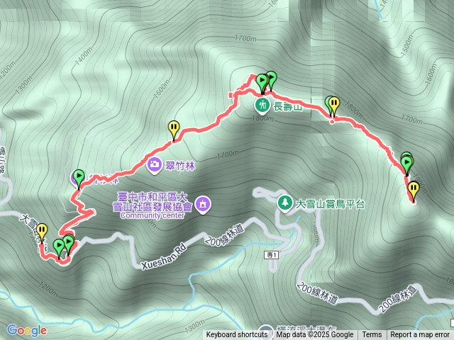 肥崠山（長壽山）、醜崠山