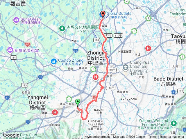 20260621 石門大圳 大坑崁溪 老街溪自行車道 UBike騎行 - 埔心車站至機捷高鐵桃園站 至機捷高鐵桃園站