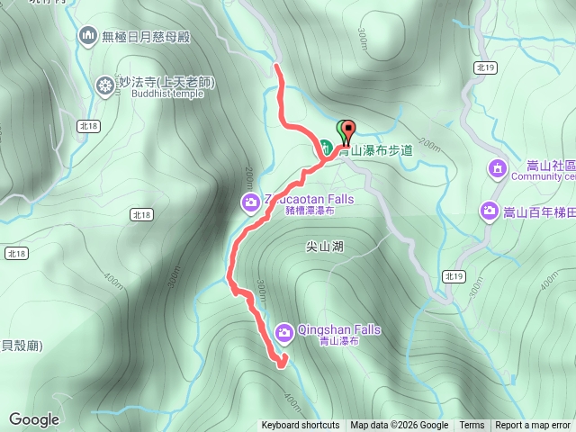 青山瀑布預覽圖