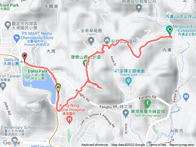 內溝溪至大湖公園