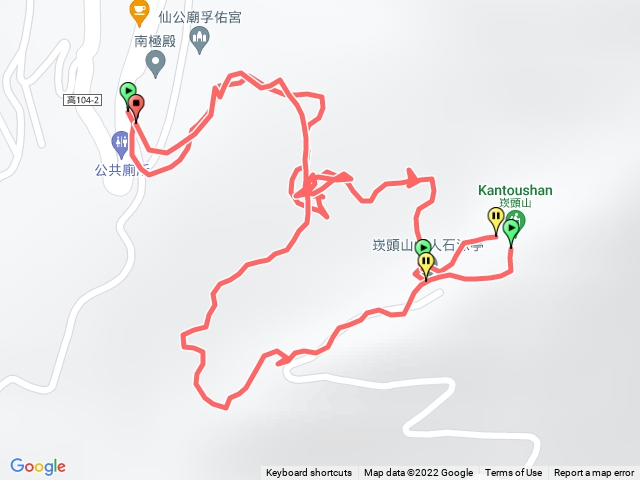 崁頭山小O形走