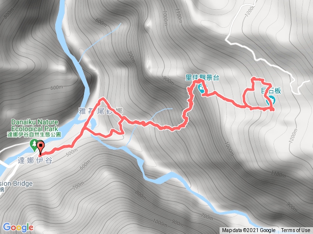 里佳巨石板步道、達娜伊谷