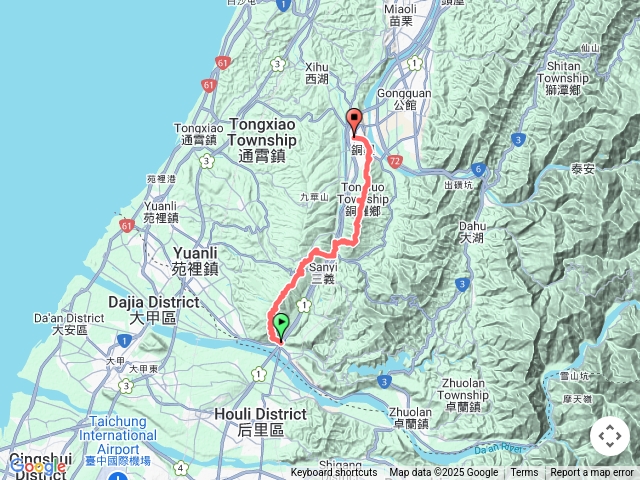 火慈三員縱走(火炎山-慈濟山-三義山-三角山-雙峰山-員屯山)