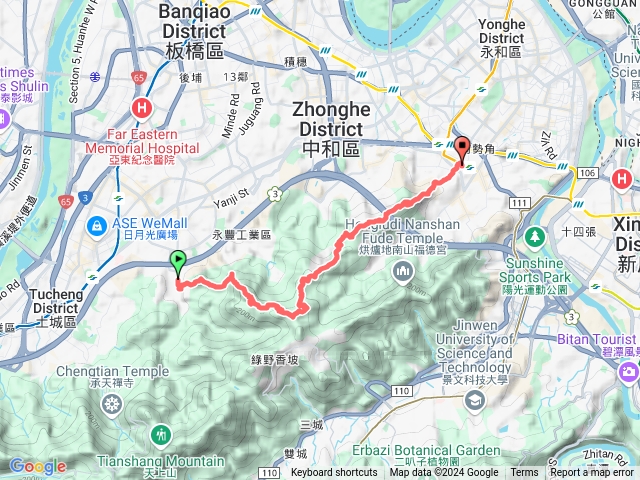 2024/12/14土城清水大尖山縱走南勢角山國期嶺（滷）預覽圖