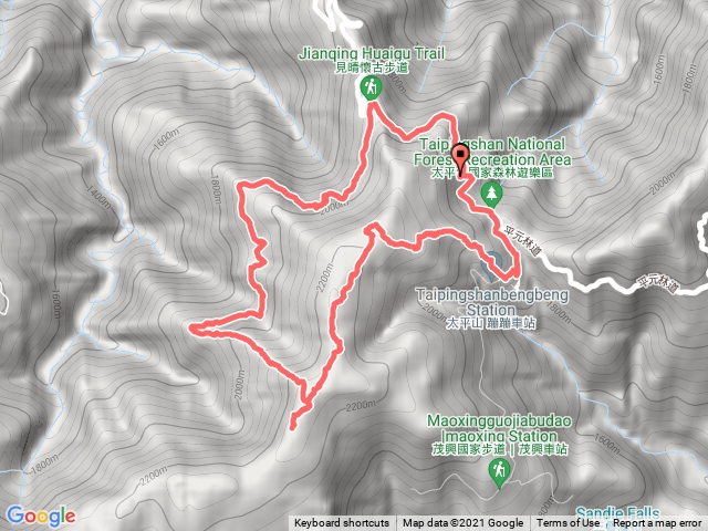 2021/12/04見晴懷古步道、多門山、太平山 O型走