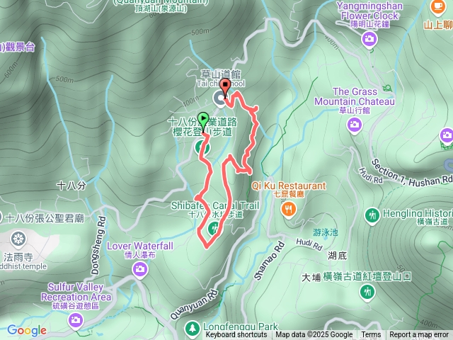 風尾步道～東昇步道～鼎筆橋步道～百年楓香～頂湖