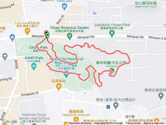 2023-6-28 嘉義公園，樹木園