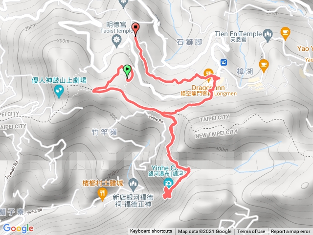 樟湖、銀河洞瀑布、樟樹步道