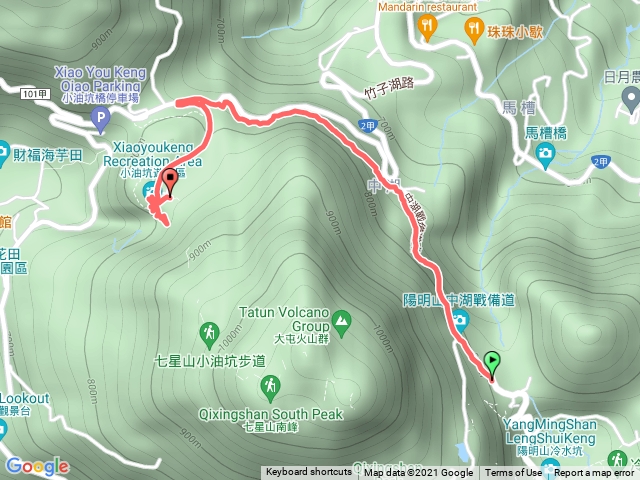 夢幻湖到小油坑