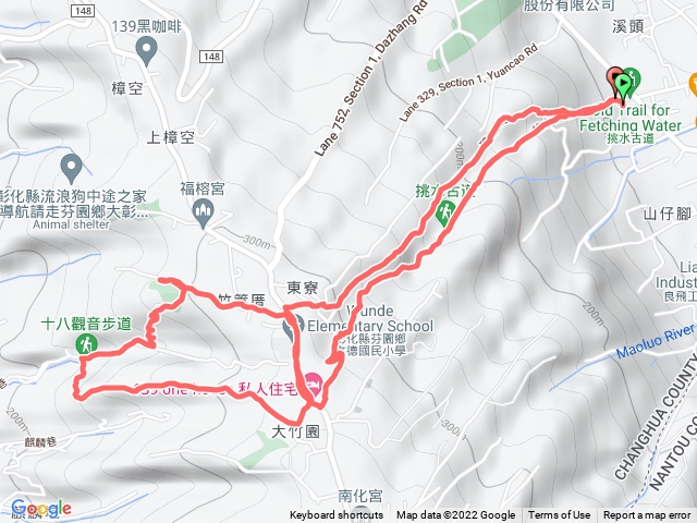 挑水古道，十三觀音步道，碧山古道