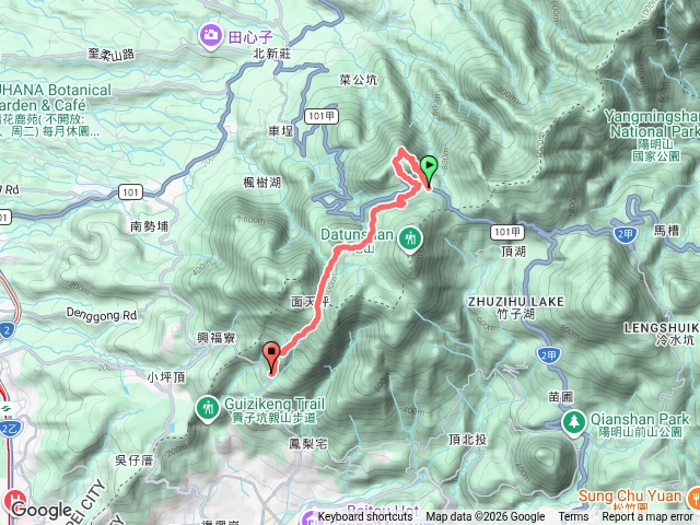 20261002二子坪遊客服務中心-菜公坑山-大屯自然公園-二子坪-面天坪-清天宮預覽圖