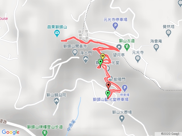 勸化堂至師頭山