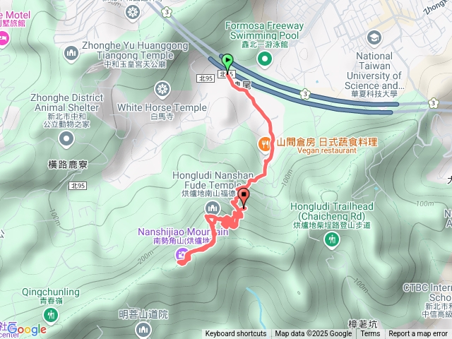 小百岳集起來烘爐地登山步道(南勢角山)202502151533