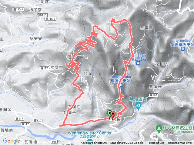 走科底真武廟上觀音石山步道