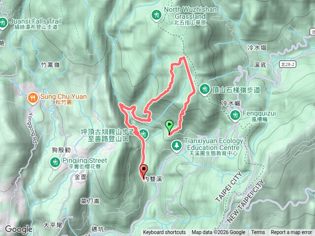 頂山土地公廟-頂山溪山-頂山西南峰-瑪番山-登峰圳-坪頂古圳-溪和宮預覽圖