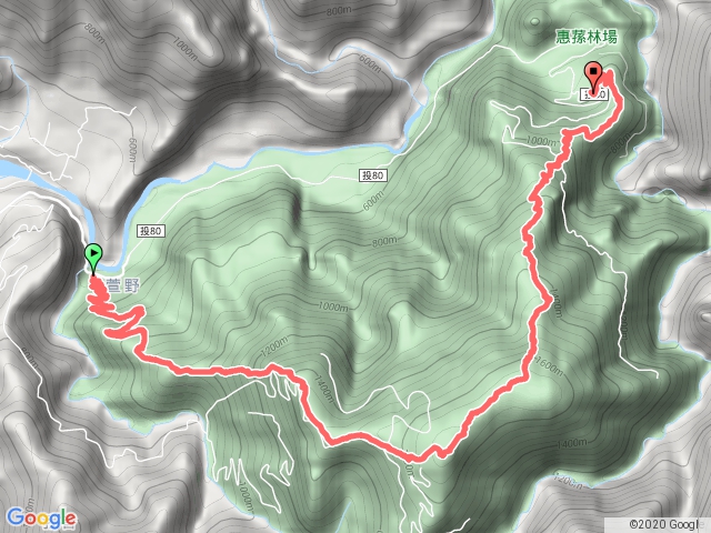 迎翠橋登小出山下惠蓀林場