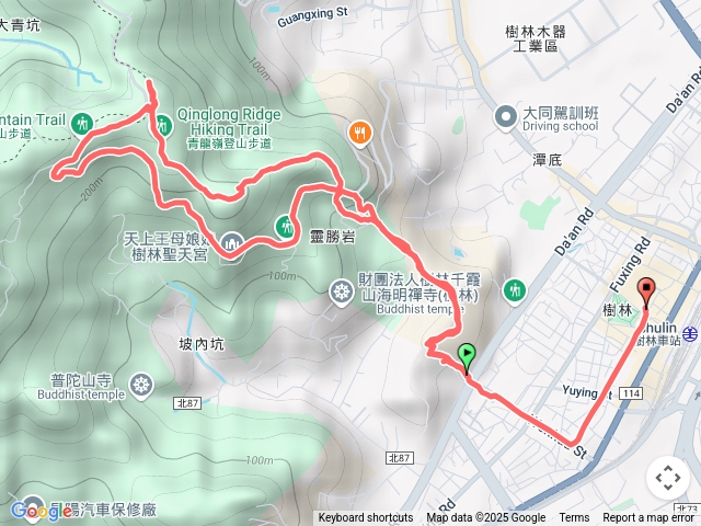 樹林大同山青龍嶺