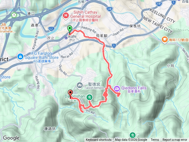 115/8/2-汐止三瀑（茄苳瀑布/大尖山瀑布/秀峰瀑布）+汐止大尖山預覽圖