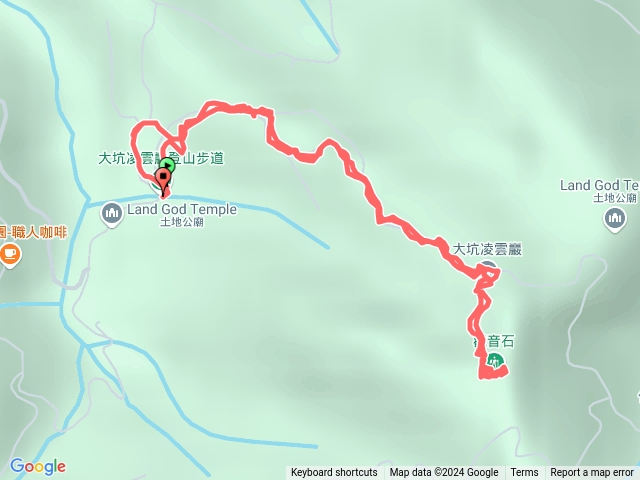 大坑凌雲巖登山步道