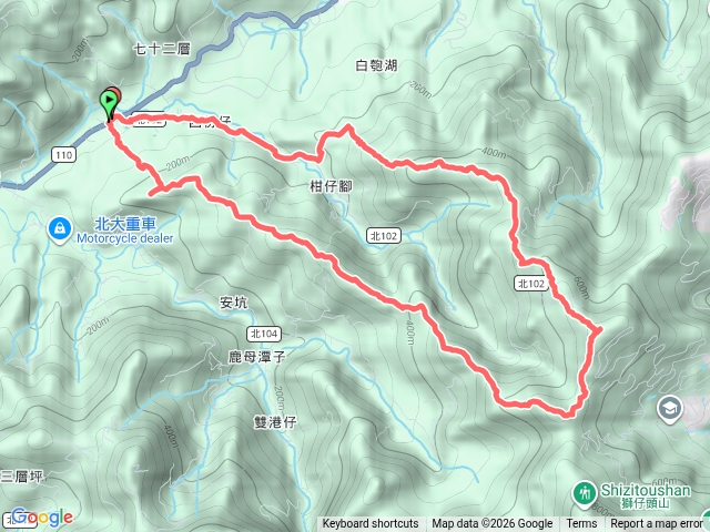 安坑5山縱走