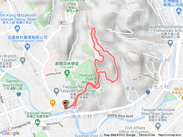 虎頭山登山步道