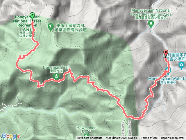 東滿步道