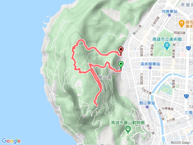 高雄壽山、泰國谷、一簾幽夢步道