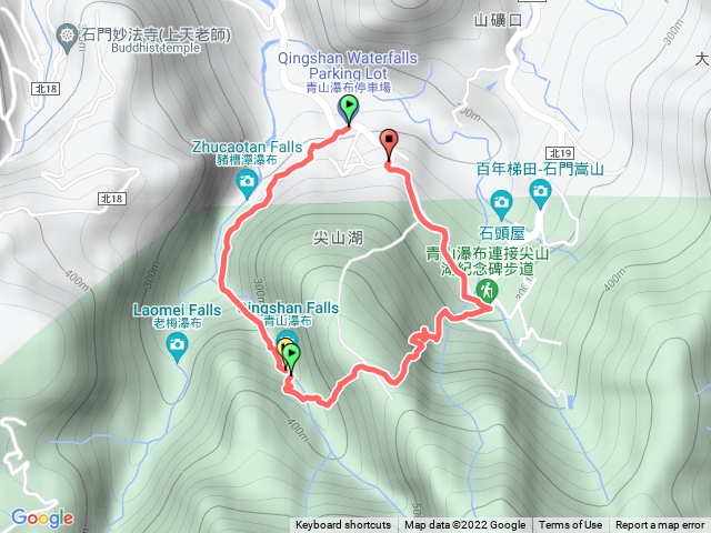 石門青山瀑布步道