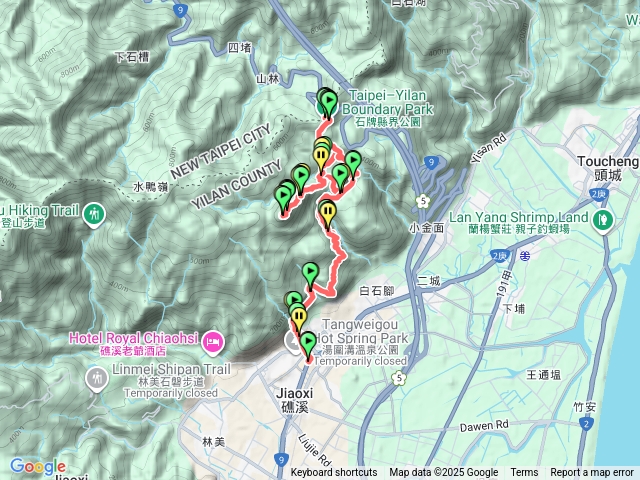 跑馬古道南北入口，順登鵲子山預覽圖