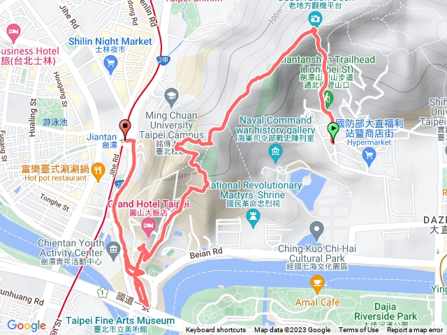 20230716 圓山十美 劍潭山 微風北眼平台
