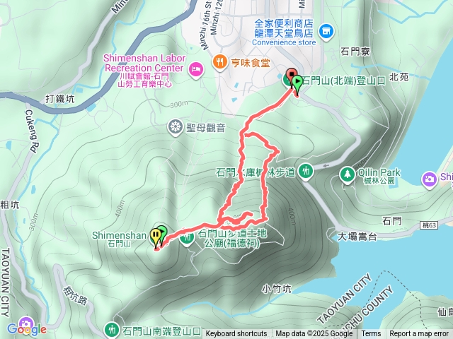 石門山～好漢坡上景春步道下