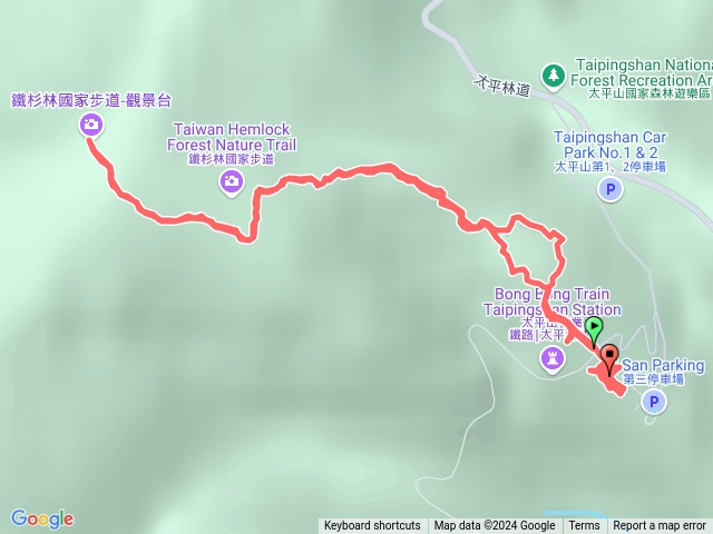 太平山鐵衫林道