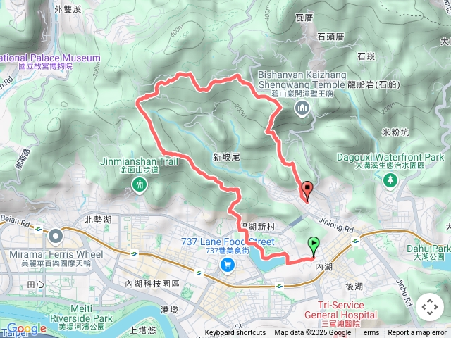 金勇縱走