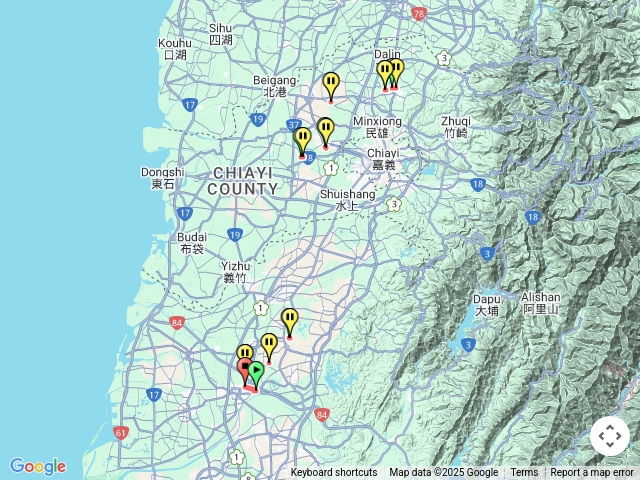 頭叩+好收+大潭+新埤+太子宮+王功+龜子港+茅港尾+連表+寮子廓