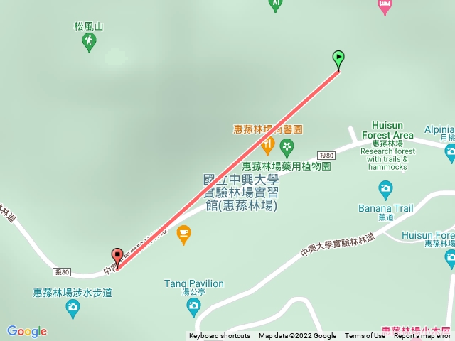 蕙蓀林場-松風山步道