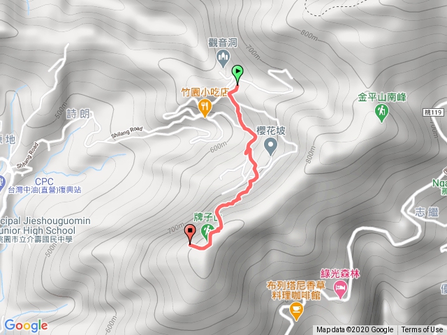 觀音洞至牌子山