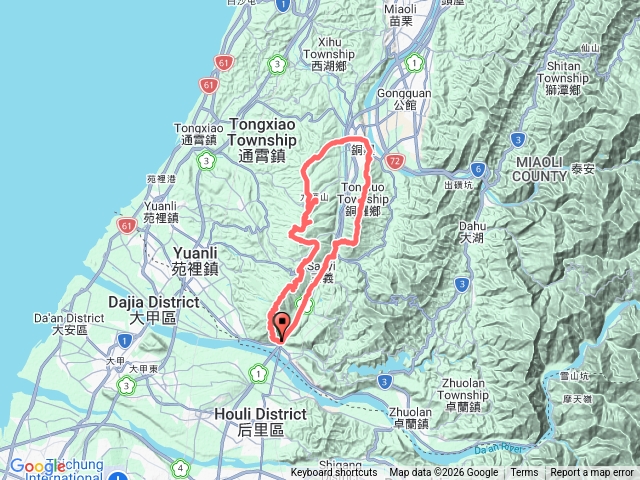 苗栗大縱走15連峰預覽圖