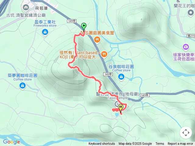 114/4/13-1雲林古坑荷苞山登山步道（地母廟登山口）