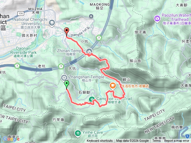 台北大縱走第七段暖身預覽圖