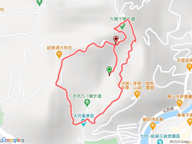 大坑步道9-1往9號繞10號