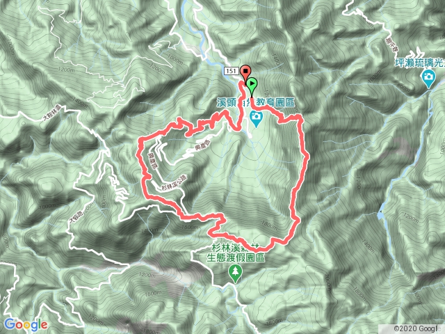 忘憂森林溪頭6連峰