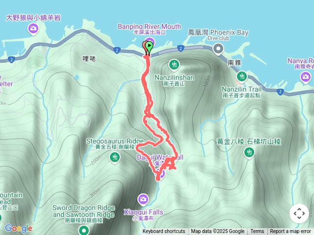 小鬼瀑布/保羅尖(未竟)/大鬼瀑布