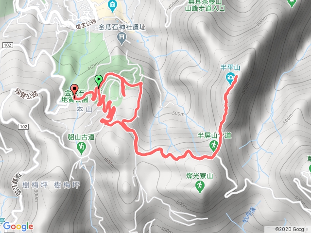 金瓜石地質公園-半平山