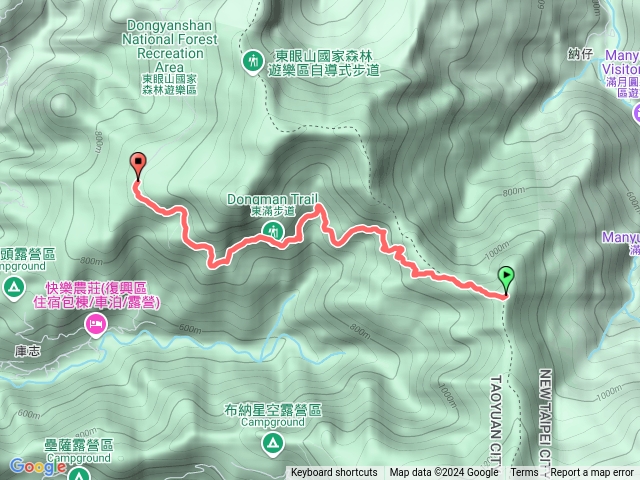 拉卡山到東滿步道預覽圖